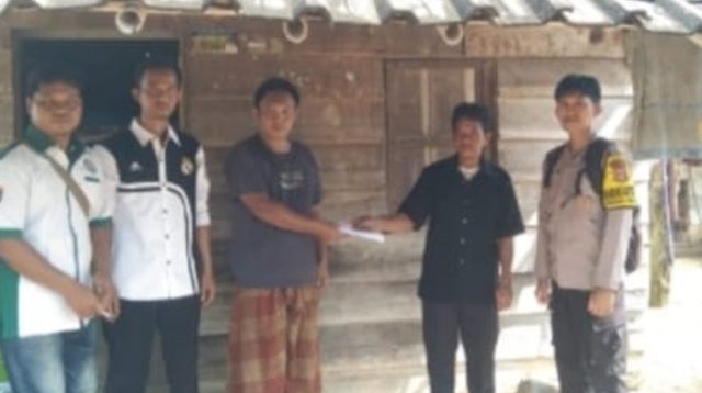 22 KPM Rantau Temiang Terima BLT DD Langsung Dirumah, Kakam: Gunakan Pemenuhan Ekonomi Keluarga