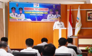 Hadiri Koordinasi Penanggulangan Kemiskinan, Wabup Waykanan Ungkap Kemiskin Menurun